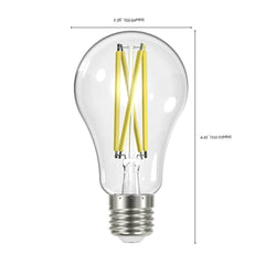SATCO Satco S12442 A19 LED 12.5 Watt 100 Watt Replacement 4-Pack