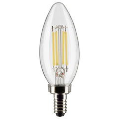 SATCO Satco S21827 B11 LED bulb 5.5 watt 2-pack replacement S21733