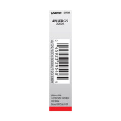 SATCO Satco s29548 jcd led 4 watt g9 base 120-130 volt 360 degree