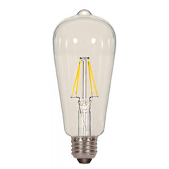 SATCO Satco S8611 ST19 LED bulb 6.5W E26 medium base 120V carded