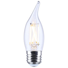 SATCO Satco S21318 5.5 watt CA10 LED filament 300 degree beam angle