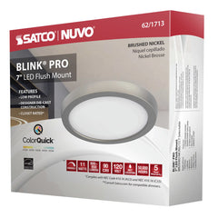 SATCO Satco 62/1713 Blink LED Round 11W 7 Inch