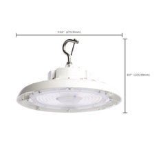 SATCO Satco 65/792r2 led ufo highbay 100w 11.02 inch diameter 90 degree beam angle