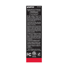 SATCO Satco S21350 T10 LED Clear Medium Base 8 Watt S21701