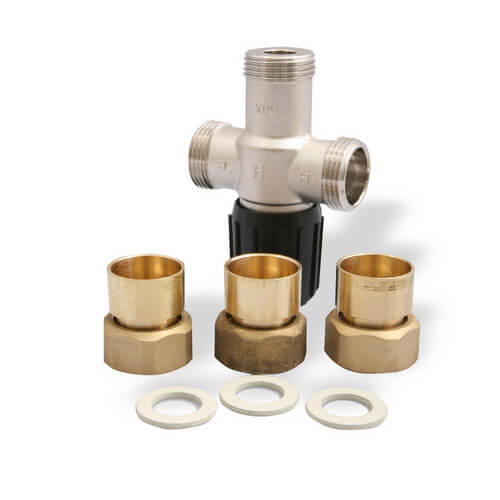 UPONOR Uponor A5401112 1 inches Three-Way Tempering Valve With Union