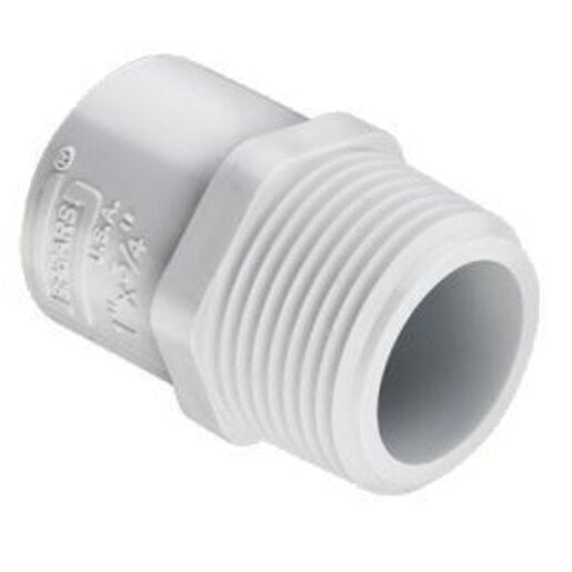 SPEARS Spears 436-133 PVC SCH 40 Reducing Male Adapter 1 in x 1-1/2 in