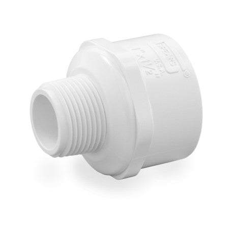 SPEARS Spears 436-133 PVC SCH 40 Reducing Male Adapter 1 in x 1-1/2 in