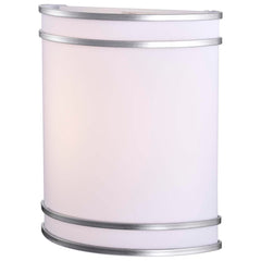 SATCO Satco 62/1645 LED Glamour BN Wall Sconce 10W 9 Inch