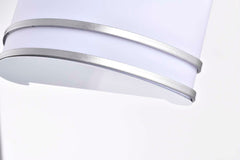 SATCO Satco 62/1645 LED Glamour BN Wall Sconce 10W 9 Inch
