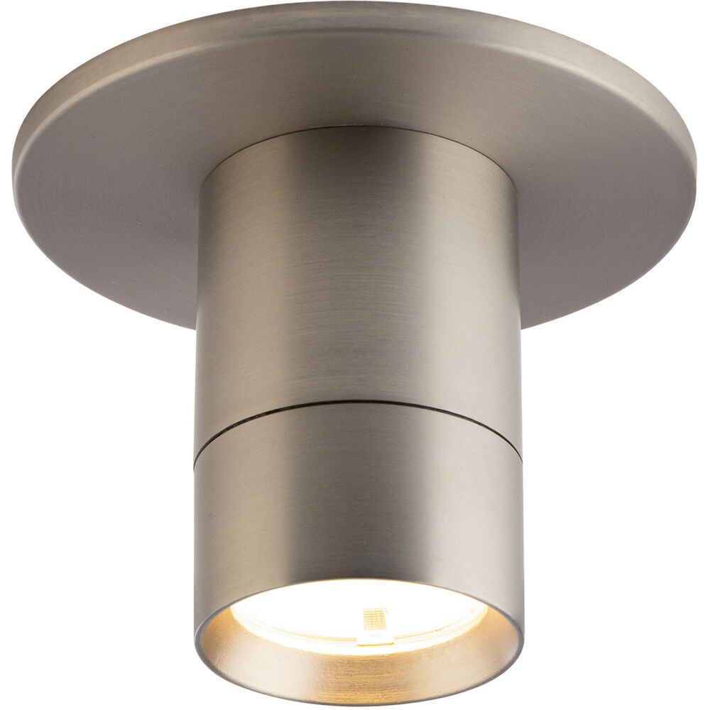 WAC Wac FM-240103-CS-BN Twist-N-Lite mini flush mount 12W 45 degree beam angle