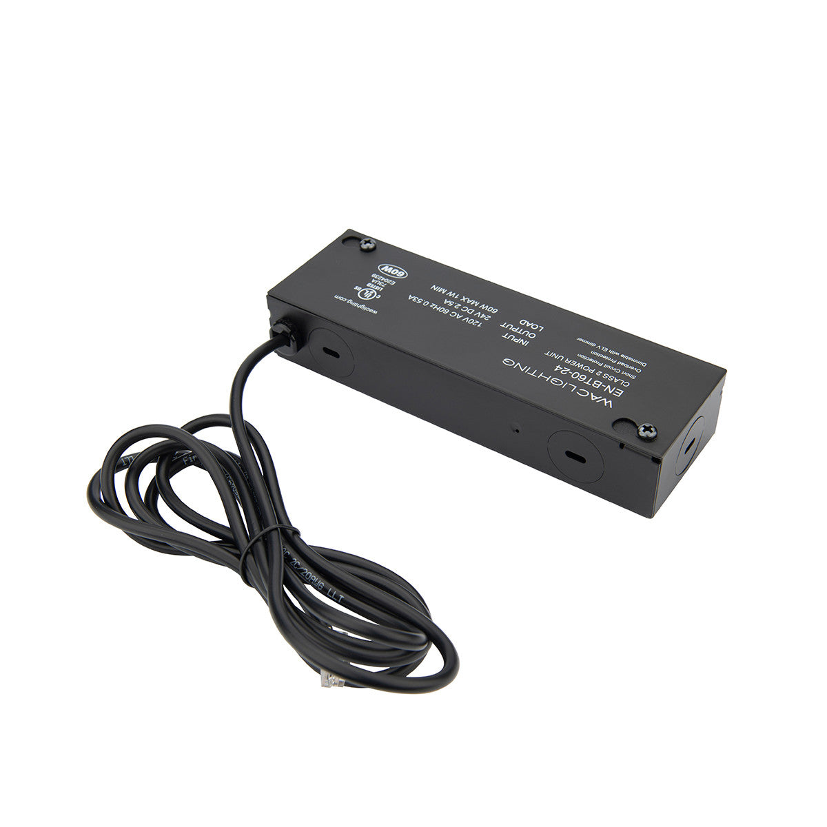 WAC Wac EN-BT60-24 Basics & Gemini power supply 60W 6.5W x 1.25L x 1.63H inches
