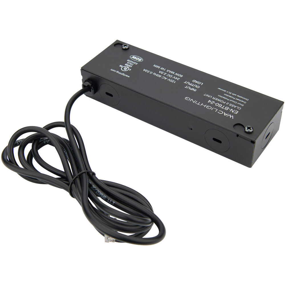 WAC Wac EN-BT60-24 Basics & Gemini power supply 60W 6.5W x 1.25L x 1.63H inches