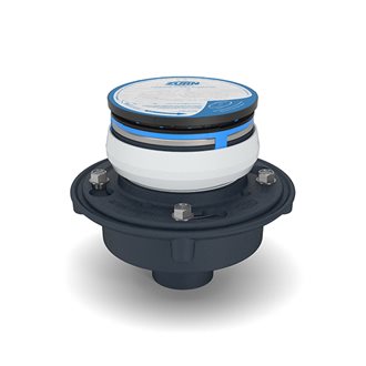 ZURN Zurn Z415-3NH-P-L/TOP-EZ Floor and Shower Drain Assembly 3 in No Hub Outlet EZ1 Drainage Series