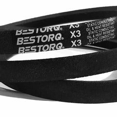BESTORQ Bestorq 840593102251 B70 or 5L730 rubber v-belt, wrapped, 73 inches length x 0.66 inches width x 0.44 inches height, 40 degree angle
