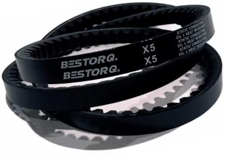 BESTORQ Bestorq 840593106600 BX80 cogged belt 83 inch length 0.66 inch width 0.43 inch height 40 degree angle