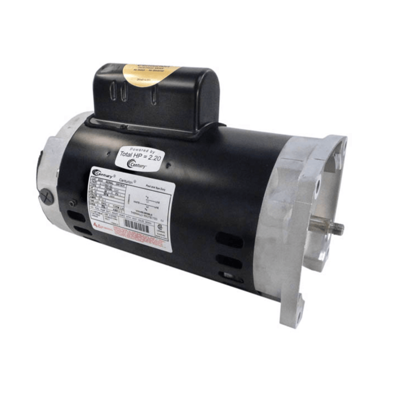 CENTURY MOTORS Century Motors B2843 pool motor 2.0 hp 3450 rpm 56y frame square flange 208-230v replacement B843 EB843