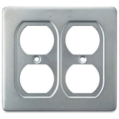 ABB Abb s232-tb 2 gang device box cover 2 dual receptacles
