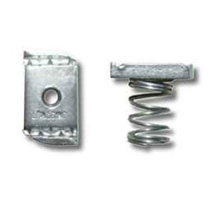 ABB Abb B-911-3/8 spring nut 3/8-16 UNC thread 5/16 in THK for use with 1-1/2 in deep channel