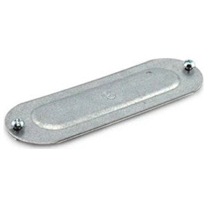 BRIDGEPORT FITTINGS Bridgeport Fittings SC-63 Steel Conduit Body Cover 1 in