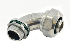 BRIDGEPORT FITTINGS Bridgeport Fittings 470LT2 Liquidtight Connector 1/2 Inch 90 Degree