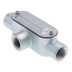 BRIDGEPORT FITTINGS Bridgeport Fittings T-61CG T Rgd Cond. Body Mall 1/2 In Box of 5