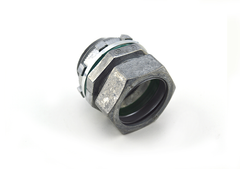 BRIDGEPORT FITTINGS Bridgeport Fittings 252-RT2 American Made Raintight Compression Connector Zinc Die Cast EMT Conduit 1 In.