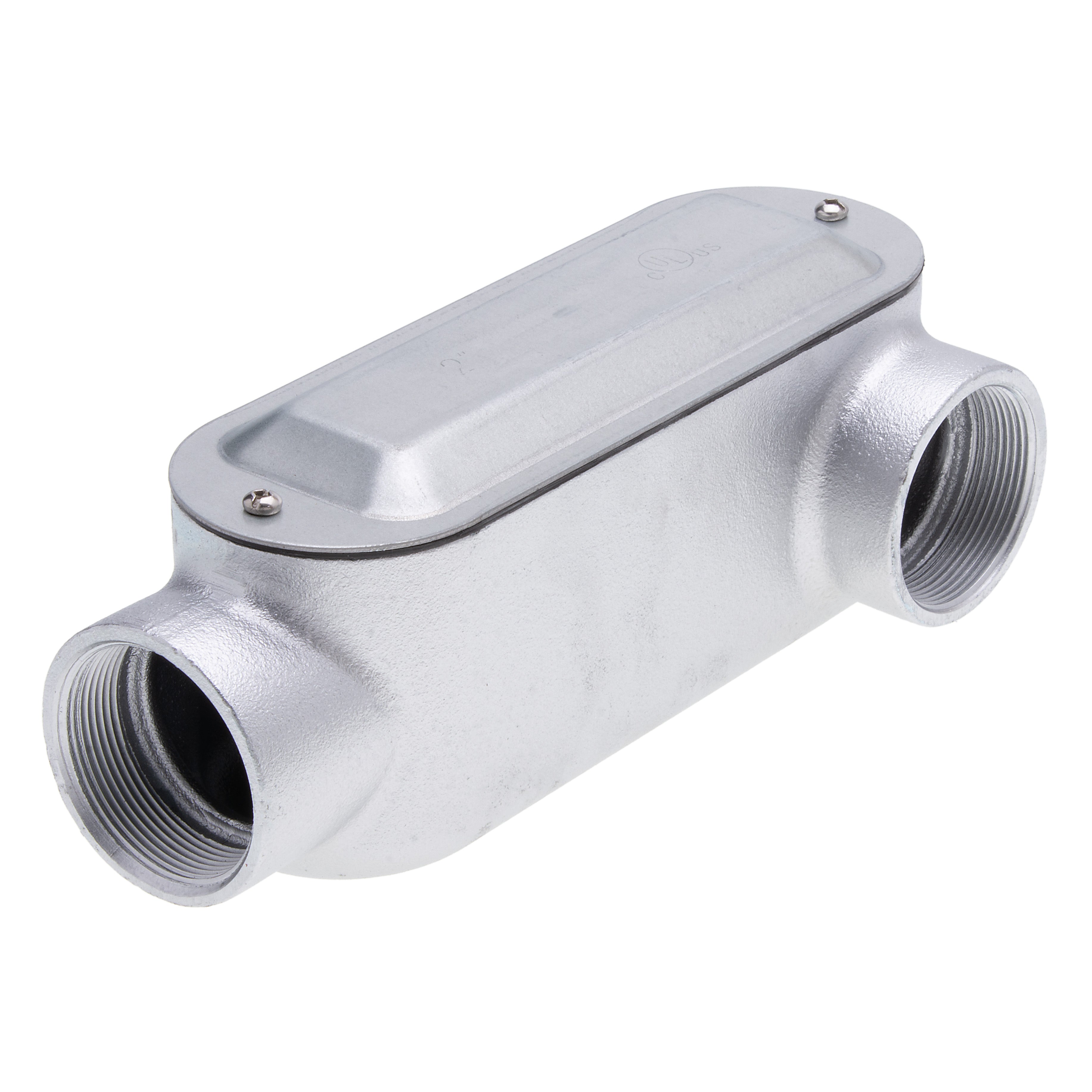BRIDGEPORT FITTINGS Bridgeport Fittings LL-66CG 2 IN Ll Rgd Cond. Body Mall 90 Degree