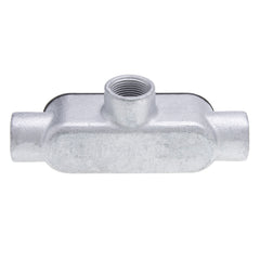 BRIDGEPORT FITTINGS Bridgeport Fittings T-62CG T Rgd Cond. Body Mall 3/4 In