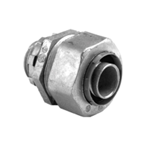 BRIDGEPORT FITTINGS Bridgeport Fittings 430LT2 Conduit Male Zinc Die Cast Connection 1/2 in. Straight 15430