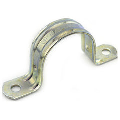 BRIDGEPORT FITTINGS Bridgeport Fittings 1924 2 hole EMT conduit strap 1 1/2 in.