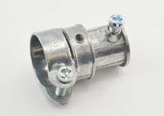 BRIDGEPORT FITTINGS Bridgeport Fittings 281-DC combination conduit fitting zinc die cast 1/2 in. EMT set-screw 1/2 in. flex clamp