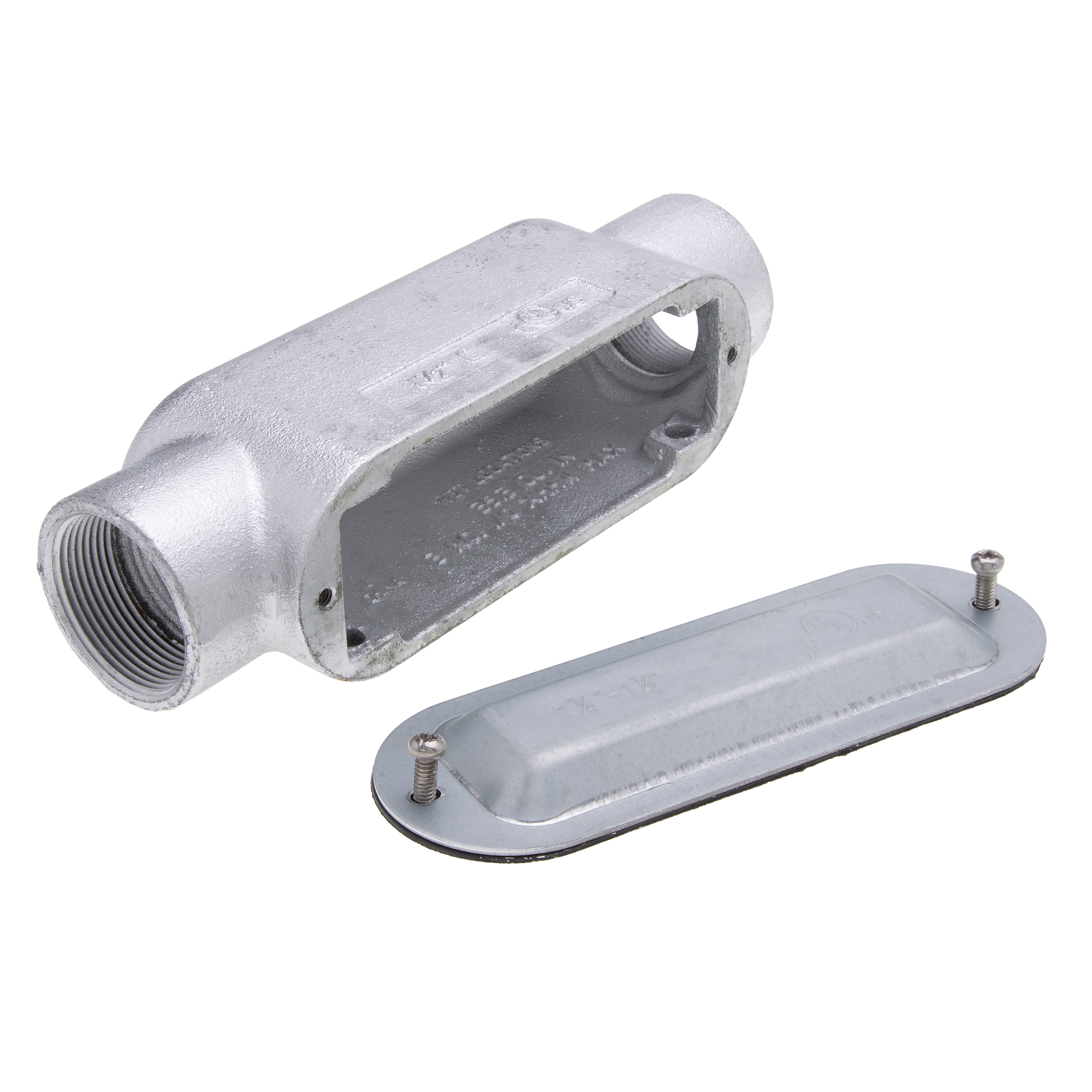 BRIDGEPORT FITTINGS Bridgeport Fittings C-65CG 1-1/2 in C Rgd Cond. Body Mall