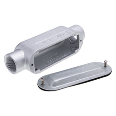 BRIDGEPORT FITTINGS Bridgeport Fittings C-64CG C rigid conduit body malleable 1-1/4 in box of 2