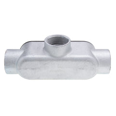 BRIDGEPORT FITTINGS Bridgeport Fittings T-65CG T Rgd Cond. Body Mall 1-1/2 In
