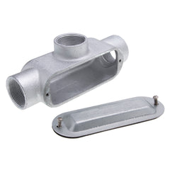 BRIDGEPORT FITTINGS Bridgeport Fittings T-65CG T Rgd Cond. Body Mall 1-1/2 In