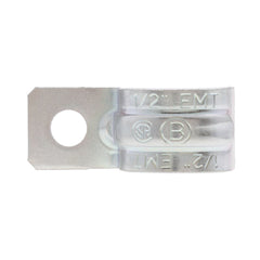 BRIDGEPORT FITTINGS Bridgeport Fittings 920S EMT Pipe Strap Steel 1/2 inch Box of 100