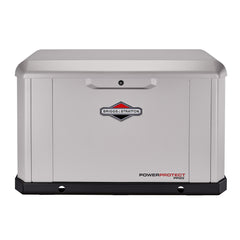 BRIGGS & STRATTON Briggs & Stratton 40662 PowerProtect Generator 20kW Aluminum Enclosure
