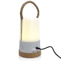 BULBRITE Bulbrite K80161 Cordless Table Lamp Groove+ 260 Lumens 7.250 in H x 4.580 in D