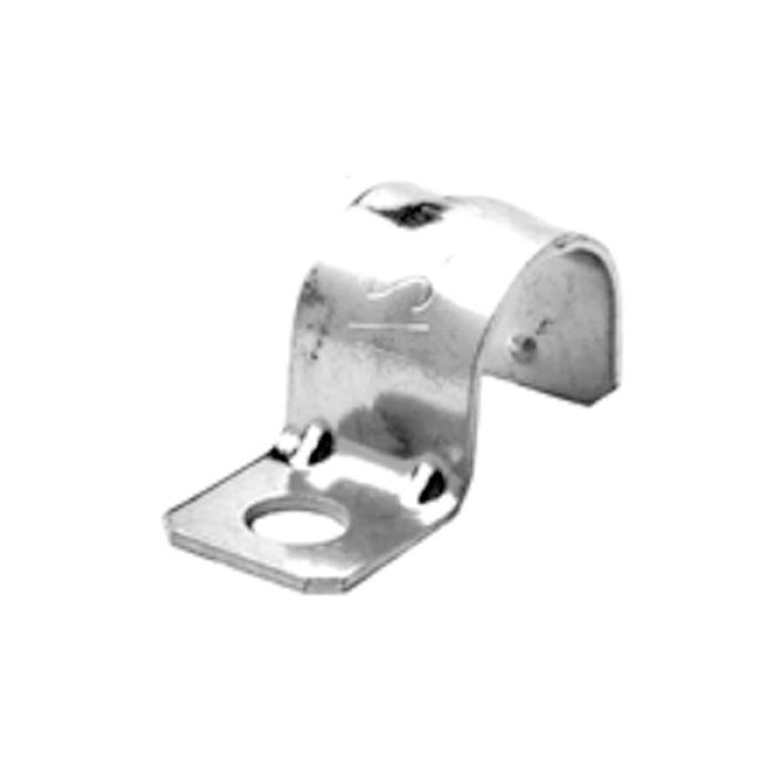BRIDGEPORT FITTINGS Bridgeport Fittings 924S 1-1/2 Inch EMT Pipe Strap Steel