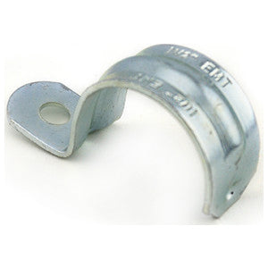 BRIDGEPORT FITTINGS Bridgeport Fittings 924S 1-1/2 Inch EMT Pipe Strap Steel