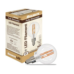 BULBRITE Bulbrite 776744 G16 30K 120V 4W LED4G16/30K/FIL/4/JA8