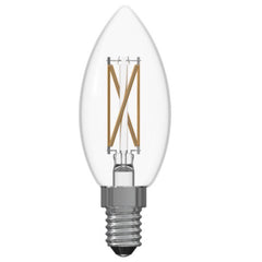 BULBRITE Bulbrite 776201 B11 LED Filament 4W 10 Pack 40W Incandescent Replacement