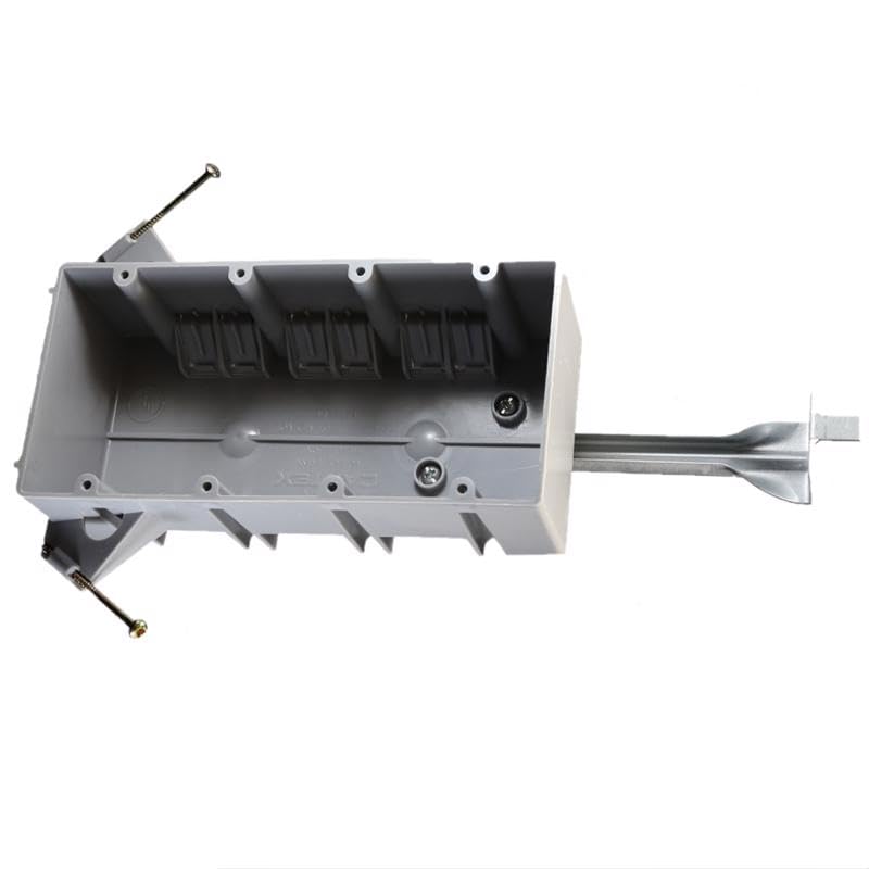 CANTEX Cantex EZ55QNB electrical box 4 gang 55 cu. in. PVC