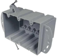 CANTEX Cantex EZ55QNB electrical box 4 gang 55 cu. in. PVC