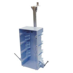 CANTEX Cantex EZ55QNB electrical box 4 gang 55 cu. in. PVC