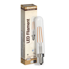 BULBRITE Bulbrite 776724 LED T8 Dimmable Filament Bulb 4.5W 3000K 320° LED4T8/30K/FIL/3