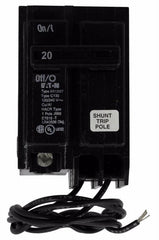 CUTLER & HAMMER Cutler & Hammer BR120ST Type BR Thermal Magnetic Circuit Breaker with Shunt Trip 20A 120/240 VAC Single-Pole