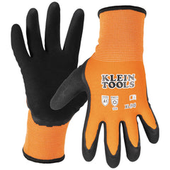 KLEIN TOOLS Klein Tools 60837 Cut Level A1 Winter Knit Dipped Gloves, Touchscreen Capable X-Large