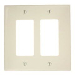 LEVITON Leviton PJ262-T 2-gang Decora/GFCI Decora Wallplate Midway Size