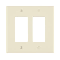 LEVITON Leviton PJ262-T 2-gang Decora/GFCI Decora Wallplate Midway Size